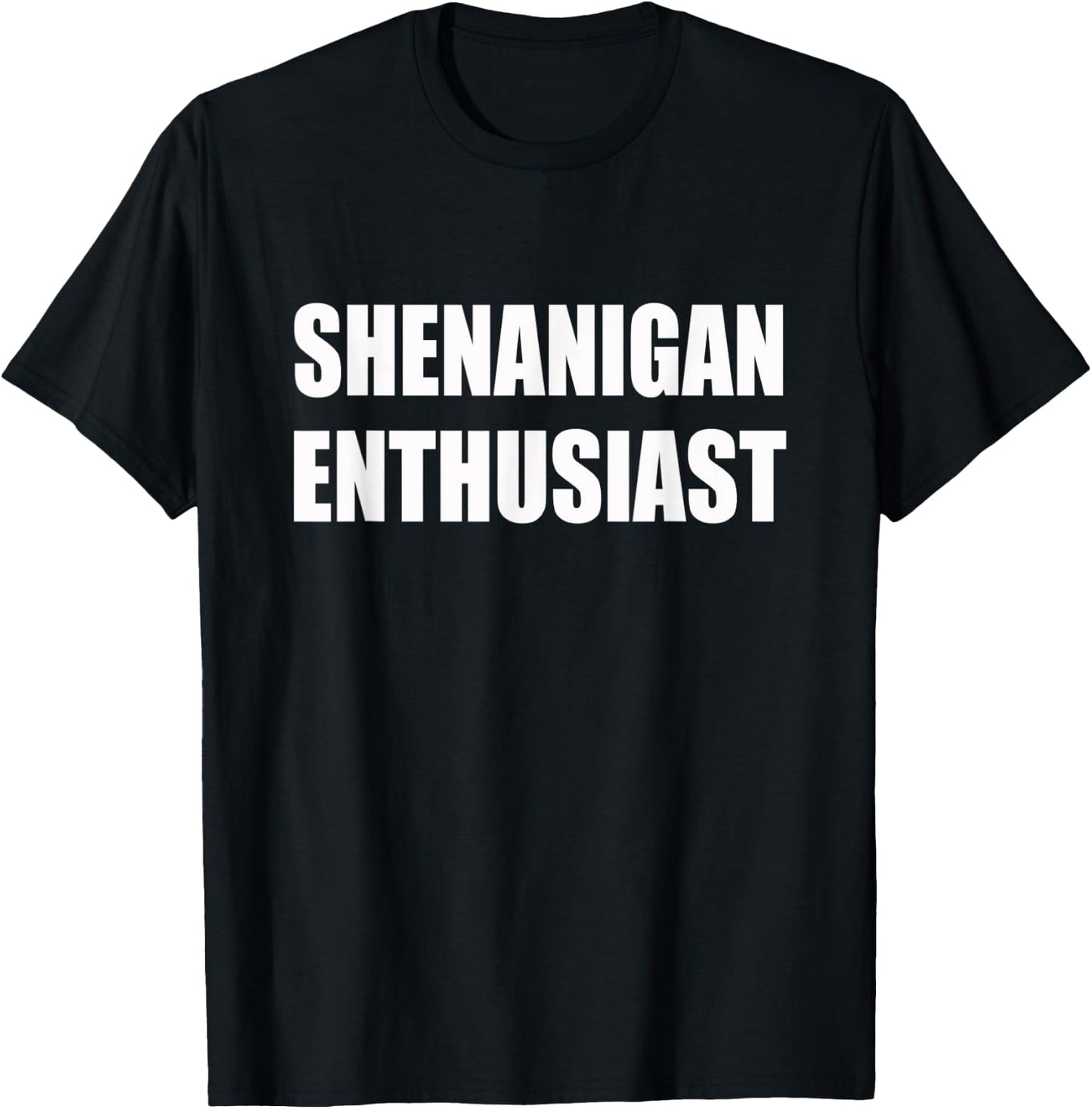 Shenanigan Enthusiast St. Patricks Day Beer T-Shirt - T-Shirt | Black
