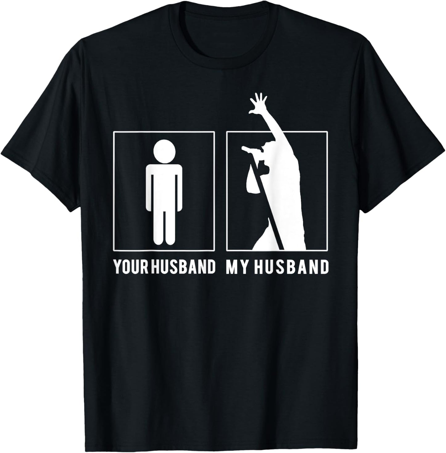 Vocalist - Your Husband - My Husband T Shirts T-Shirt - T-Shirt | Black