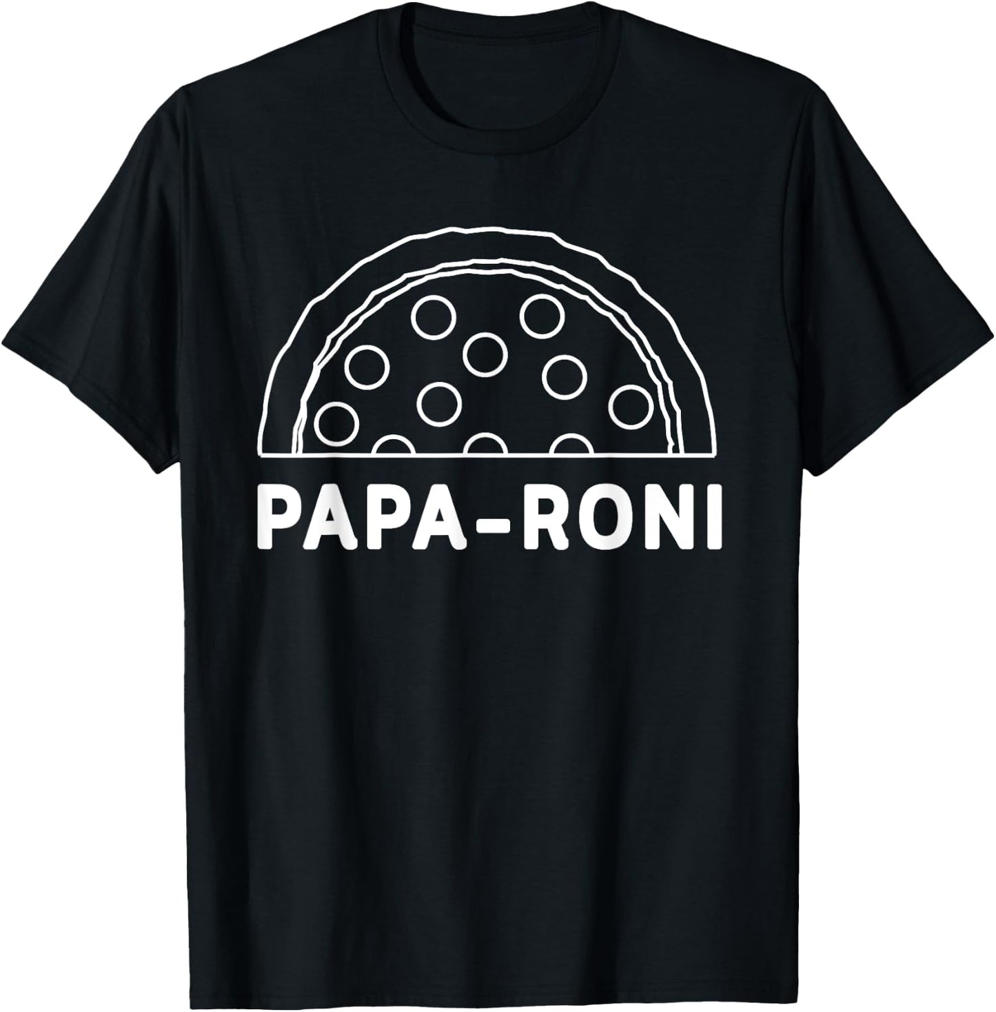 Papa-Roni T-Shirt - T-Shirt | Black