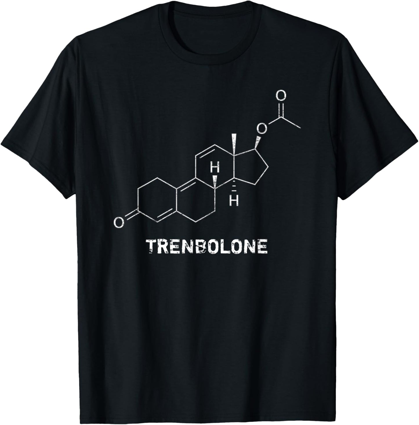 Bodybuilding Trenbolone Steroid Shirt - Great For Gym T-Shirt - T-Shirt | Black