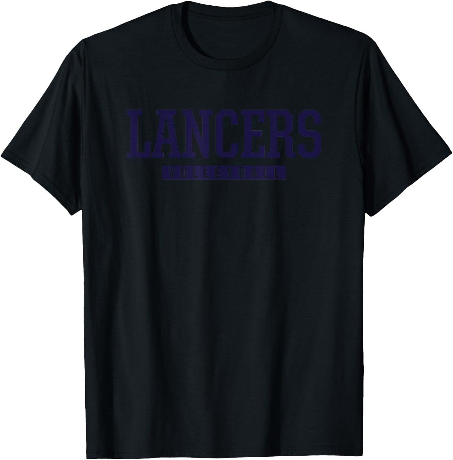 Liberty Lancers Volleyball HS T-Shirt - T-Shirt | Black
