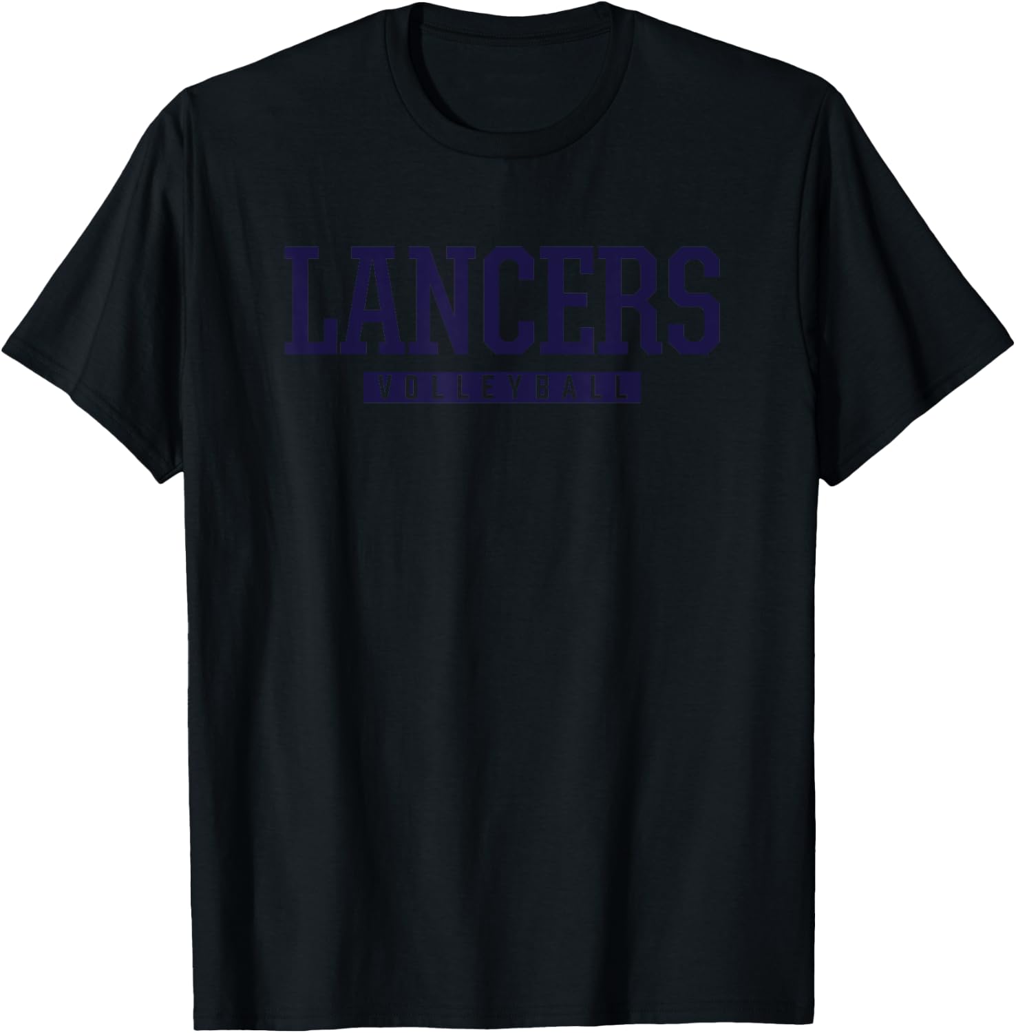 Liberty Lancers Volleyball HS T-Shirt - T-Shirt | Black