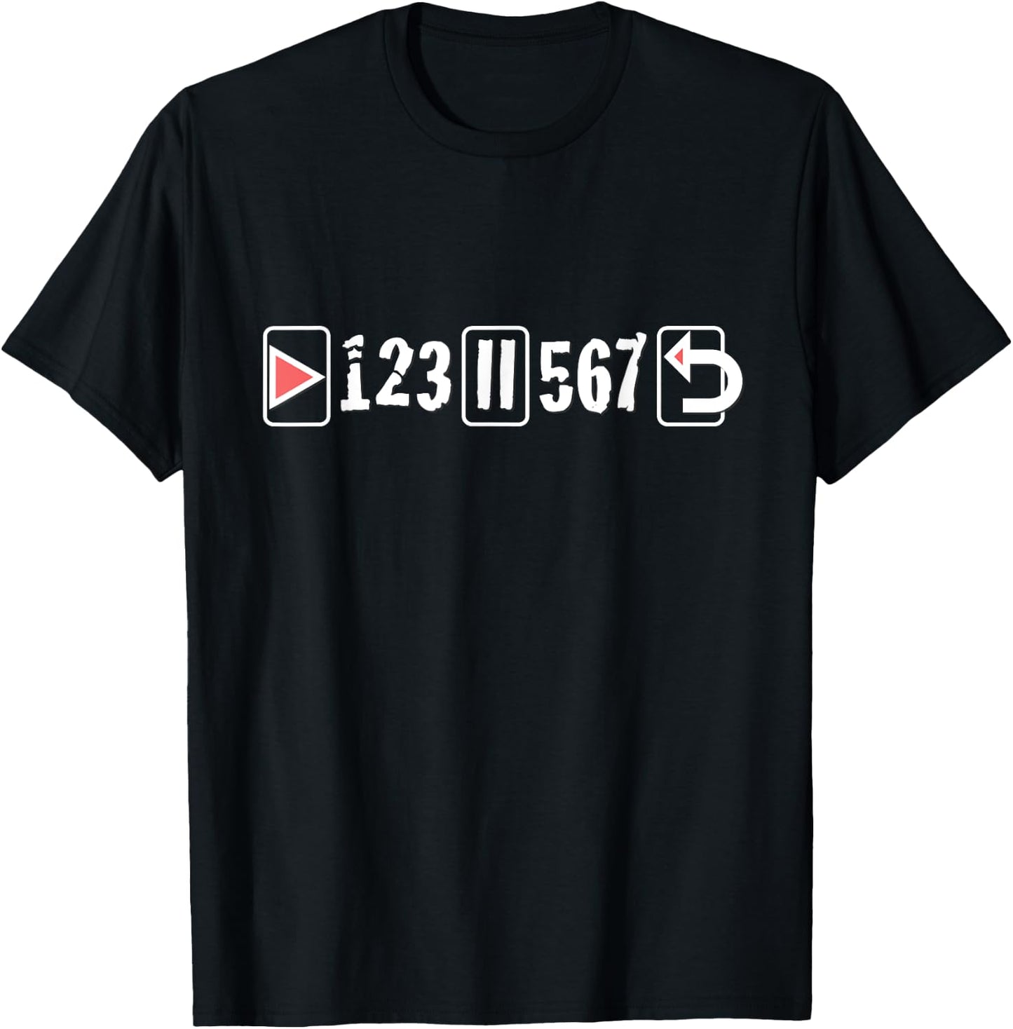 Salsa Dance - Salsa Remote 123 567 Funny T-Shirt - T-Shirt | Black