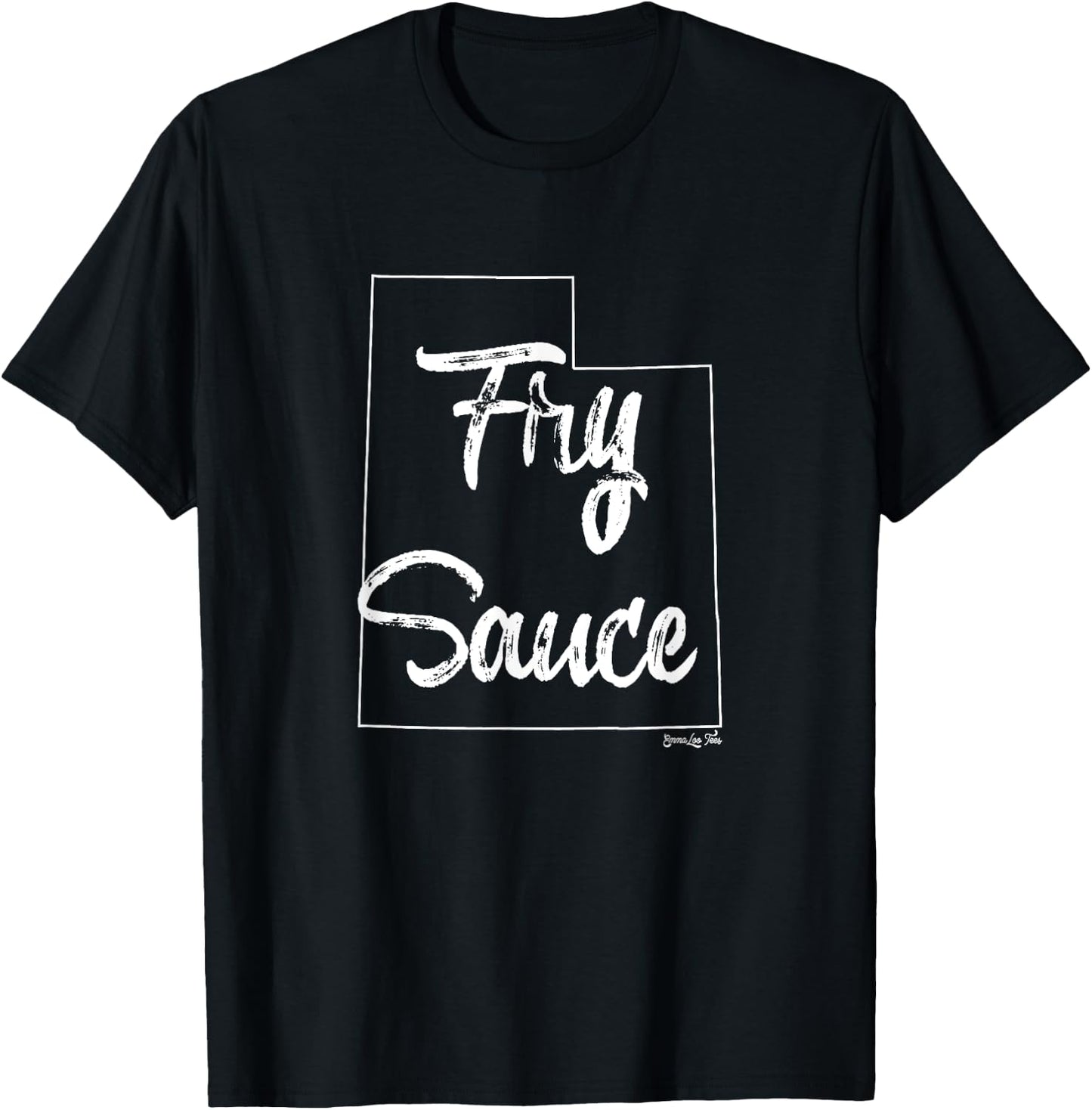 Fry Sauce Utah Salt Lake City T-Shirt - T-Shirt | Black
