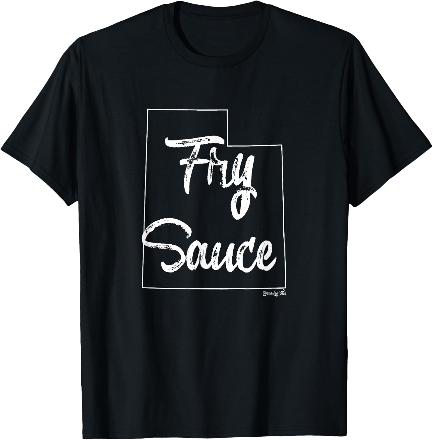 Fry Sauce Utah Salt Lake City T-Shirt - T-Shirt | Black