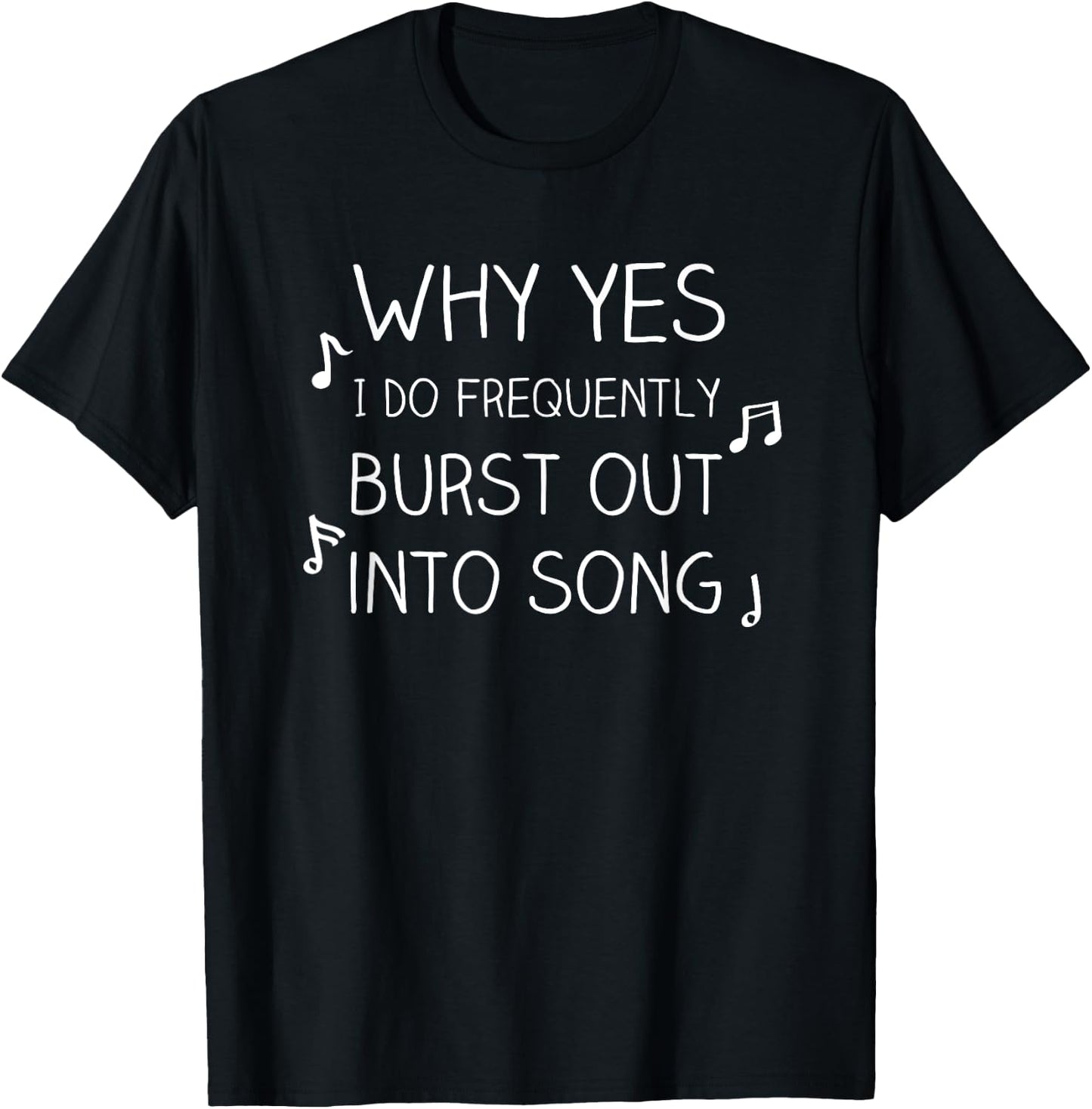 Funny Show Choir Singing Theater Nerd Gift T-Shirt - T-Shirt | Black