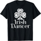 Irish Dance & Irish Stepdance Shirts Irish Dancer Celtic Knot Dance Black -Youth Classic Fit Short Sleeve Size 6 T-Shirt - T-Shirt | Black