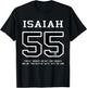 Isaiah 55 My Thoughts Are Not Your Thoughts Shirt Christian T-Shirt - T-Shirt | Black