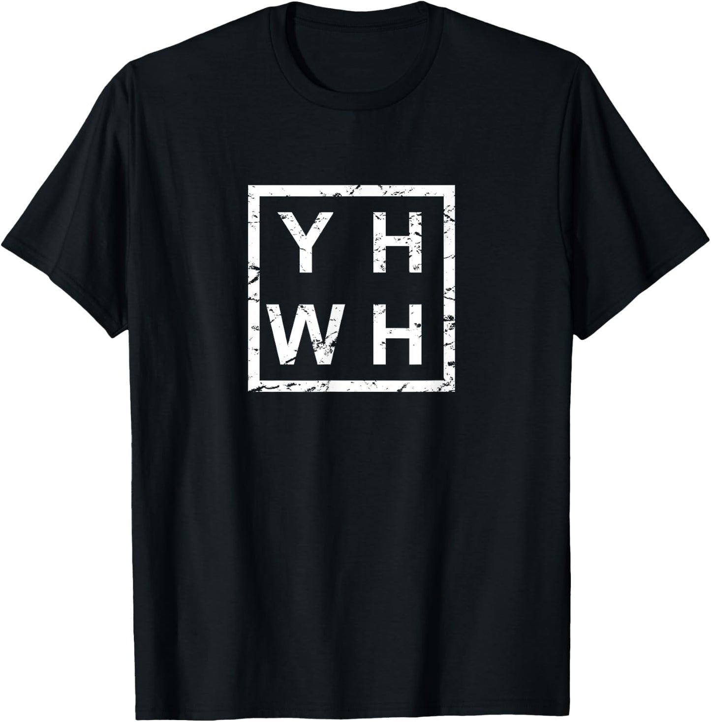 Stylish YHWH Yahweh T-Shirt - T-Shirt | Black