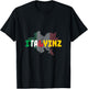 ITALYINZ Pittsburgh Black and Gold Italian Flag T-Shirt - T-Shirt | Black
