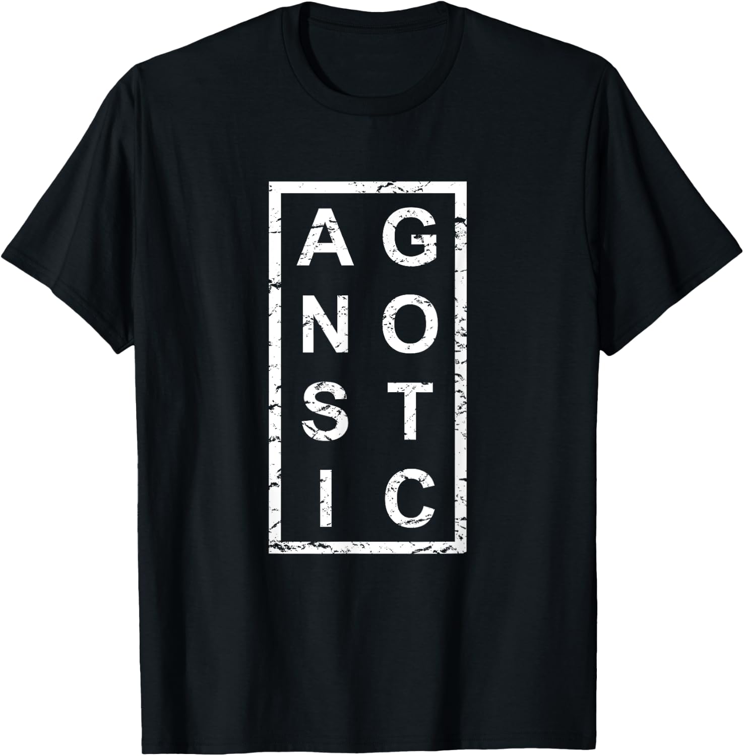 Stylish Agnostic T-Shirt - T-Shirt | Black