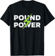 Funny Pound Power Drum Sticks Pounding Class Fitness Shirt T-Shirt - T-Shirt | Black