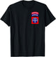 82nd Airborne Shirt - 82nd Airborne Sapper "Classic" T-Shirt - T-Shirt | Black