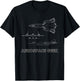 Aerospace Geek Lockheed SR-71A Gift T-Shirt - T-Shirt | Black