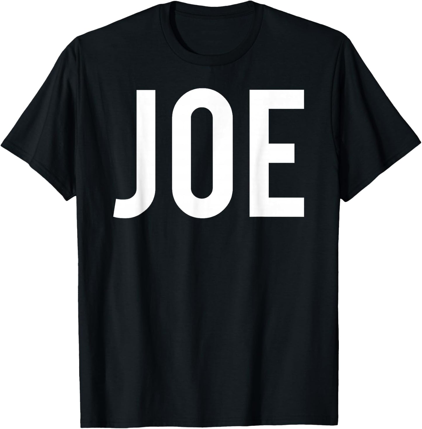 Joe T Shirt - Cool New Funny Name Fan Cheap Gift T-Shirt - T-Shirt | Black