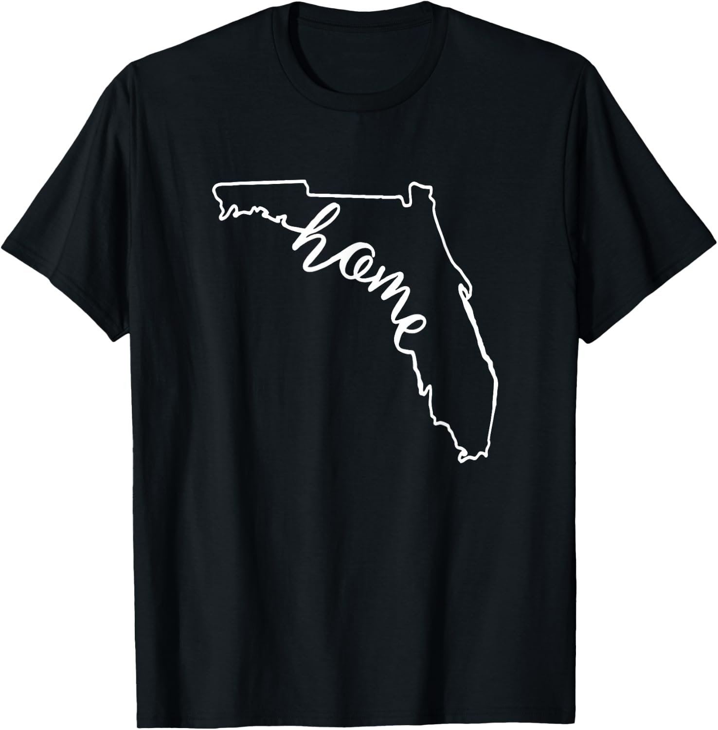 Florida Native Home Love T-Shirt - T-Shirt | Black