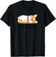 Cute Corgi Gift Funny Dog Lover Not Today Lazy Animal Short Sleeve T-Shirt - T-Shirt | Black
