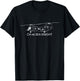 CH-46 Military Helicopter Gift T-Shirt - T-Shirt | Black