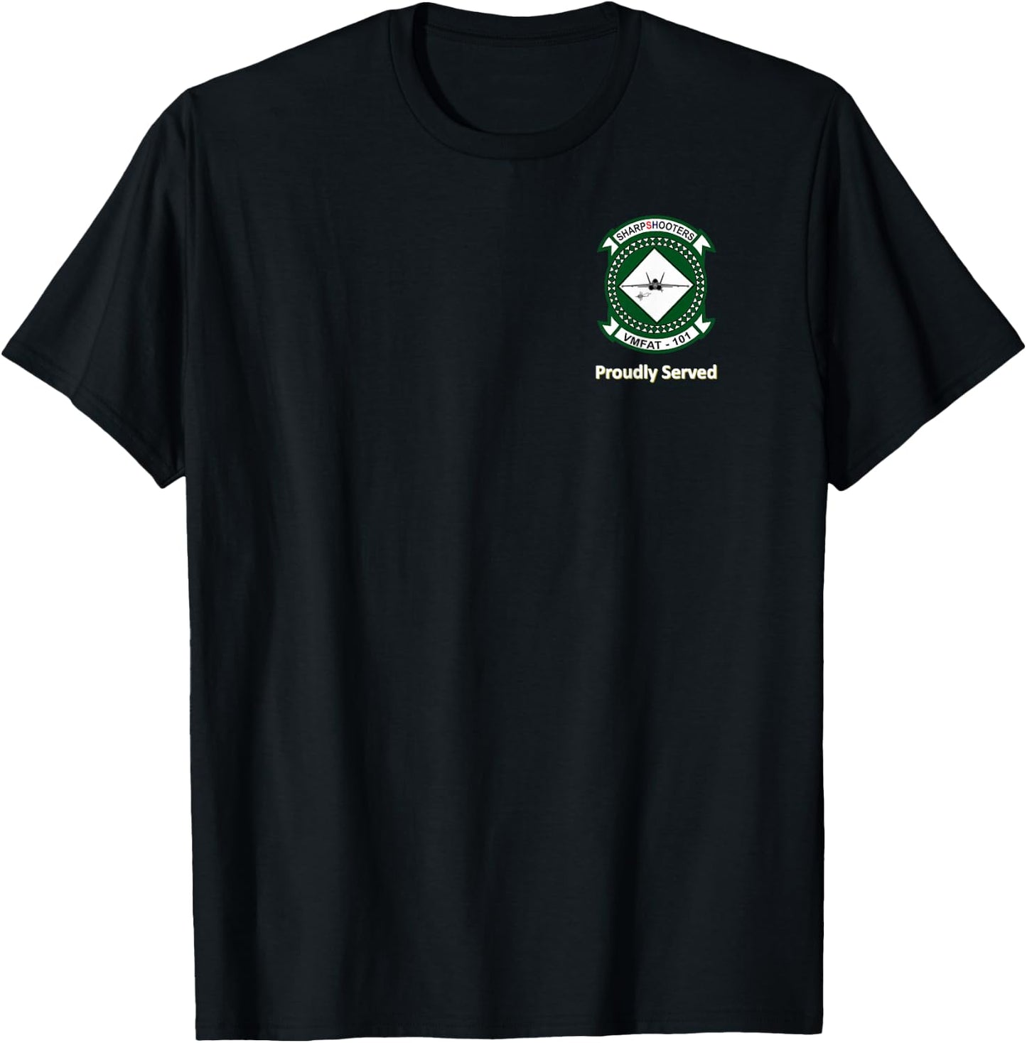 VMFAT-101 F/A-18 Hornet T-Shirt - T-Shirt | Black