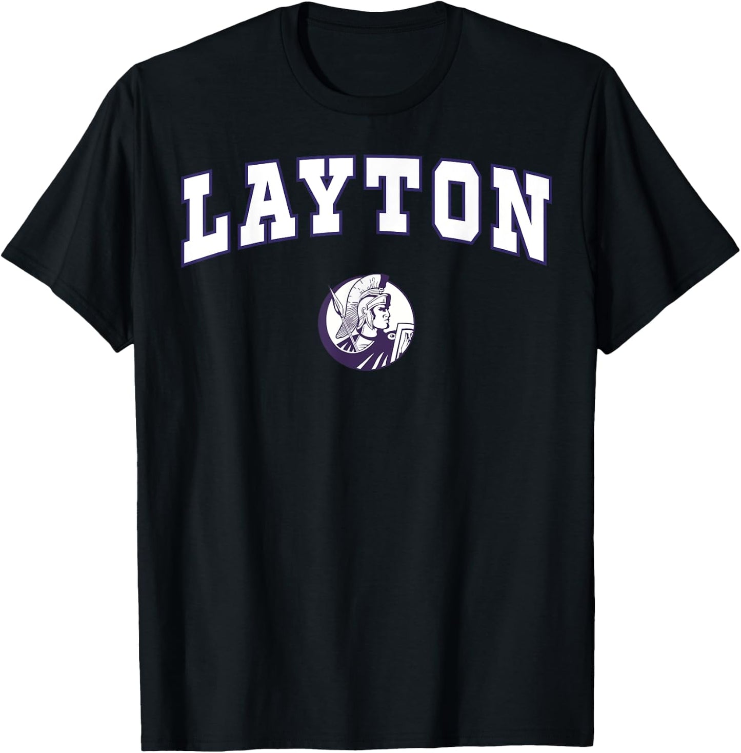 Layton High School Lancers C2 T-Shirt - T-Shirt | Black