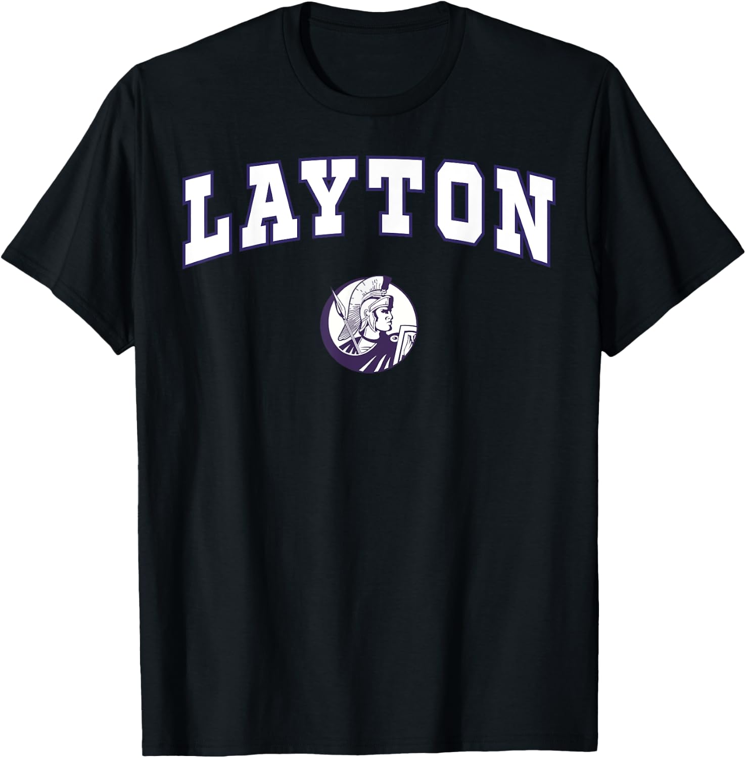 Layton High School Lancers C2 T-Shirt - T-Shirt | Black
