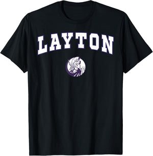 Layton High School Lancers C2 T-Shirt - T-Shirt | Black