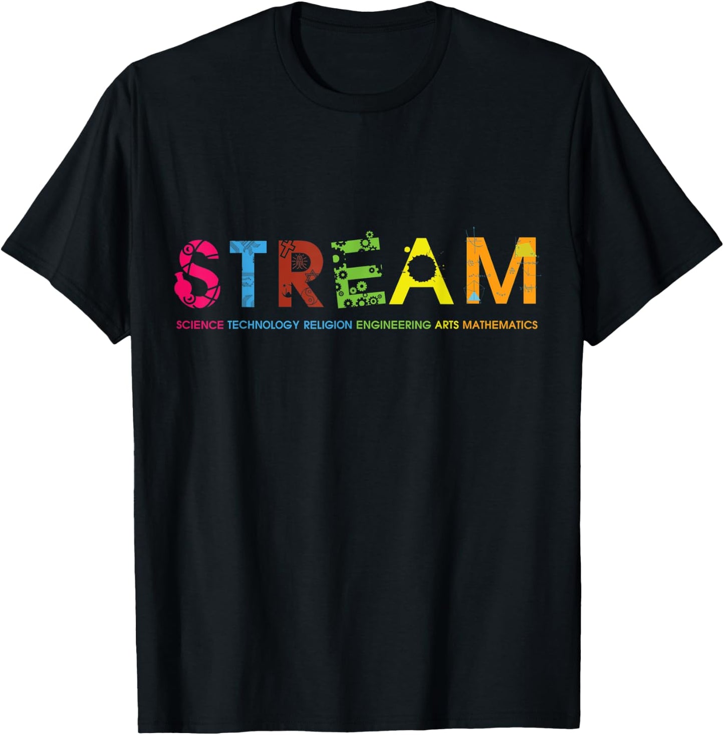 STREAM day - methods of education T-Shirt - T-Shirt | Black