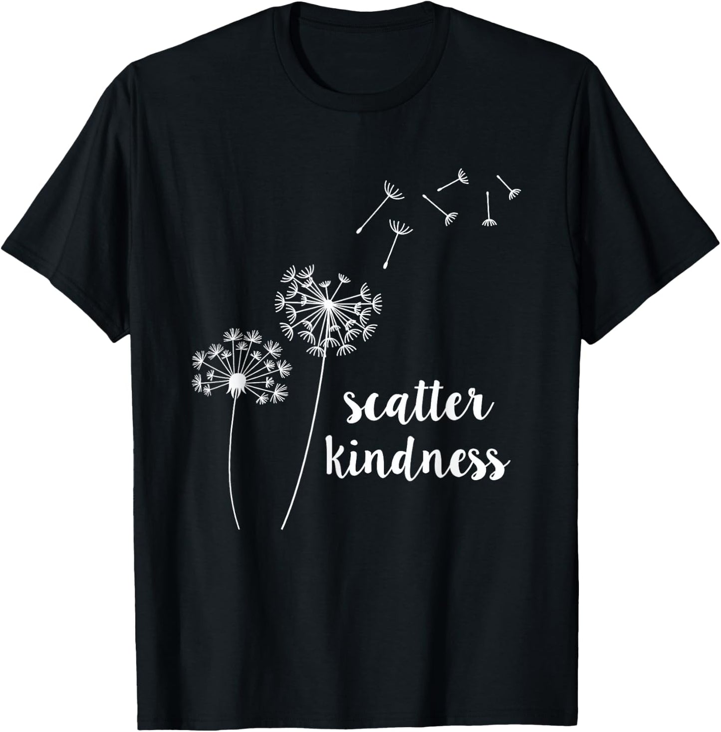 Scatter Kindness T-Shirt - T-Shirt | Black