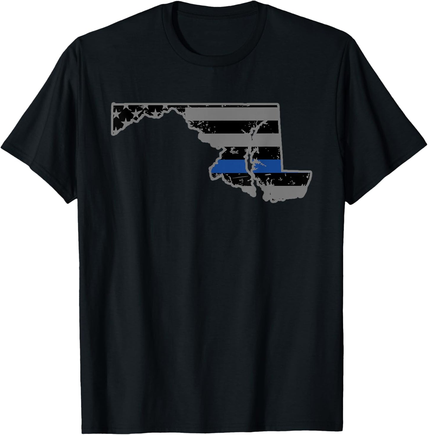 Maryland State Police Maryland State Trooper Baltimore Shirt T-Shirt - T-Shirt | Black