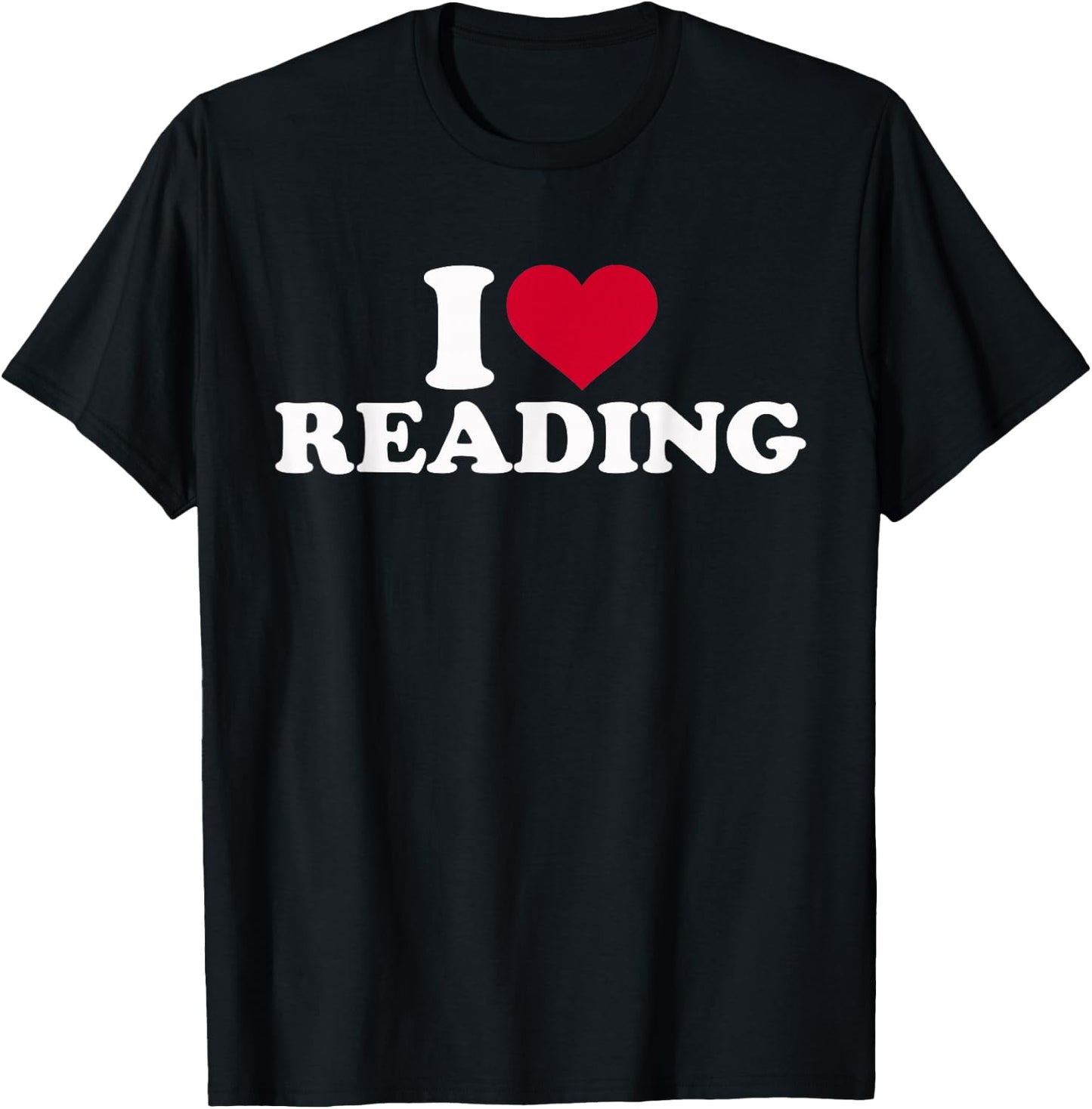 I Love to Read T-Shirt - T-Shirt | Black