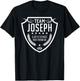Team Joseph Lifetime Member Matching Family Crew Shirt T-Shirt - T-Shirt | Black