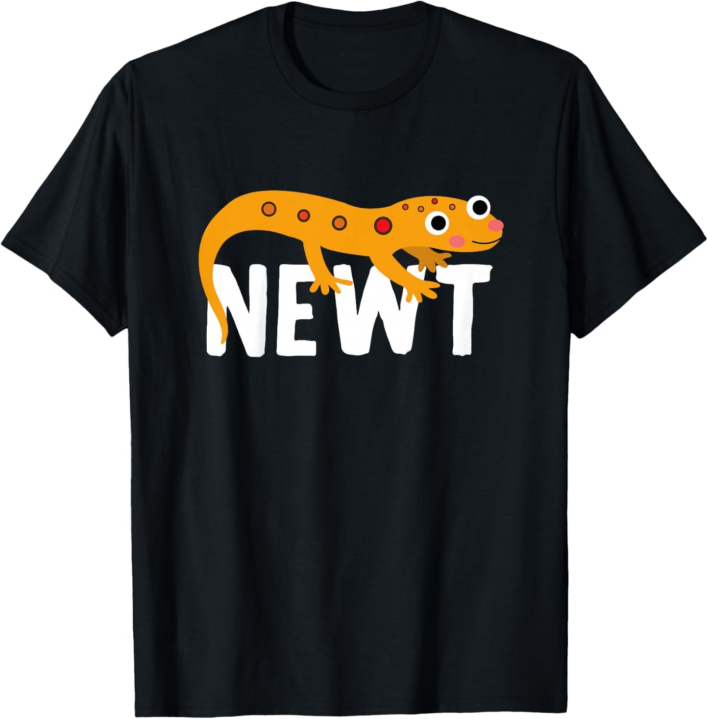 Newt Shirt For Boys Or Girls | Cute Newt Gift T-Shirt - T-Shirt | Black