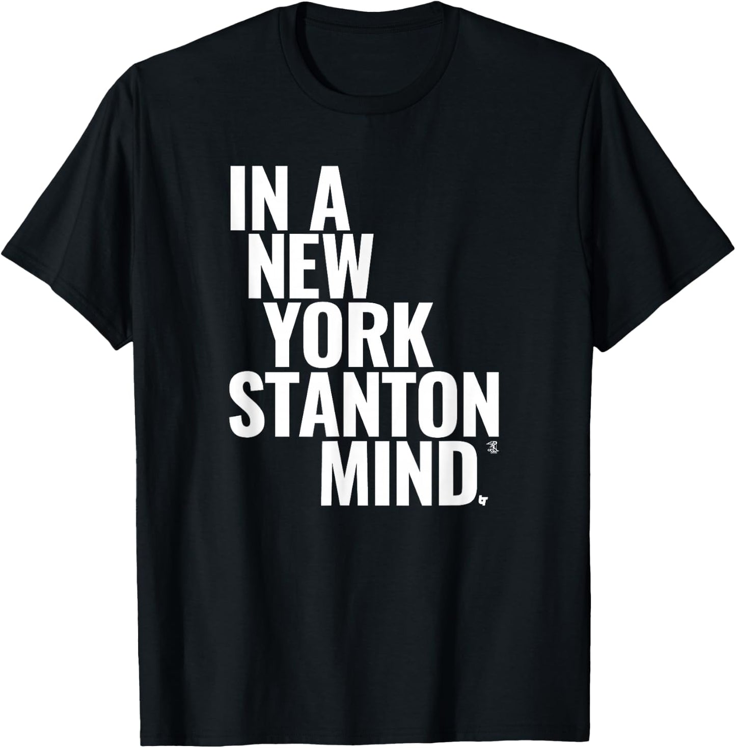 Giancarlo Stanton - in A New York Stanton Mind - Baseball T-Shirt - T-Shirt | Black