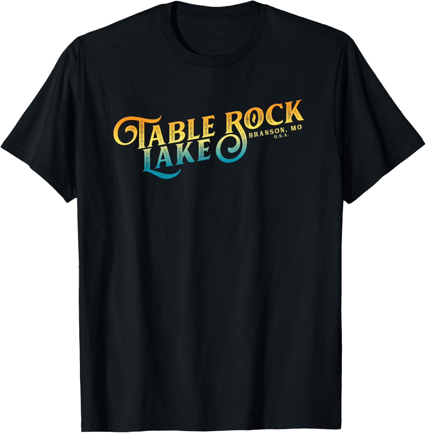 Table Rock Lakes, Missouri shirt T-Shirt - T-Shirt | Black