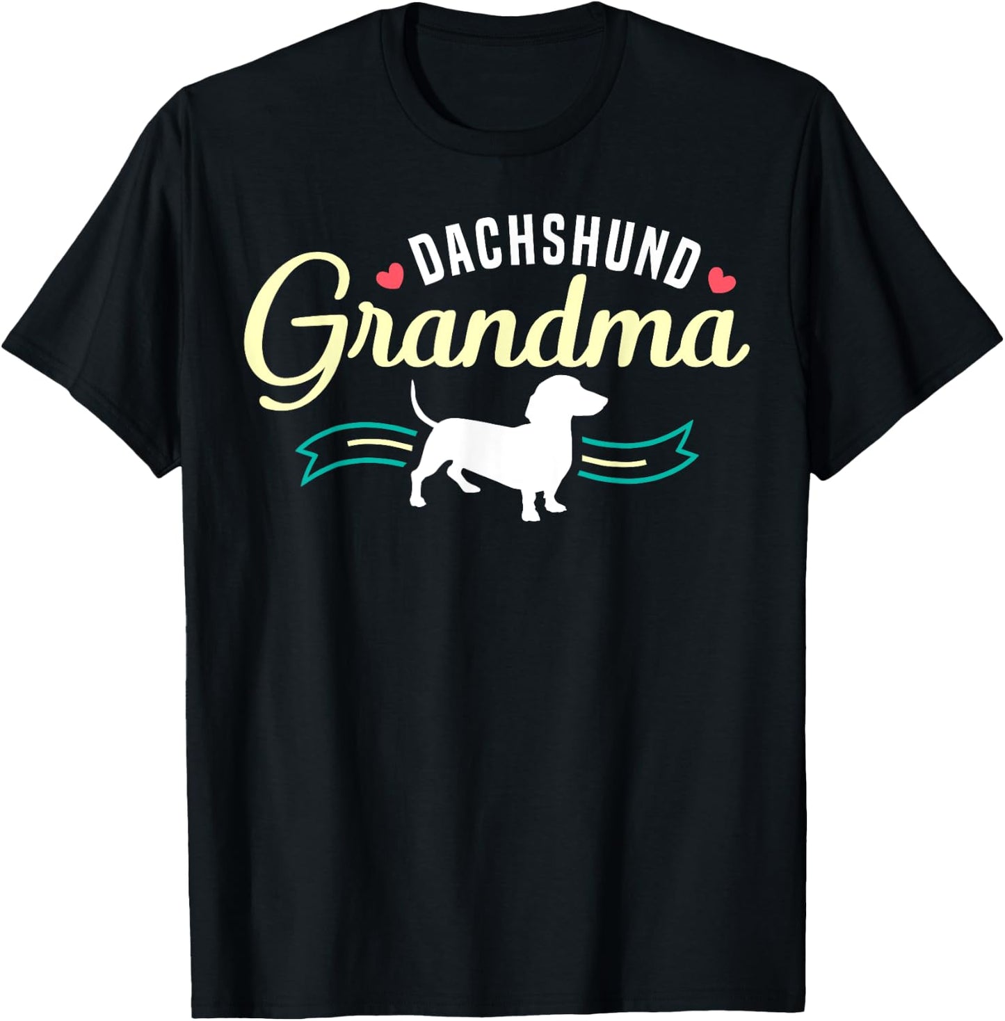 Dachshund Dog Dachshund Grandma Women T-Shirt - T-Shirt | Black