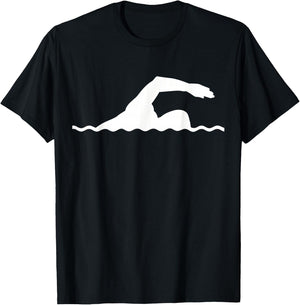 Swimming Float T-Shirt - T-Shirt | Black