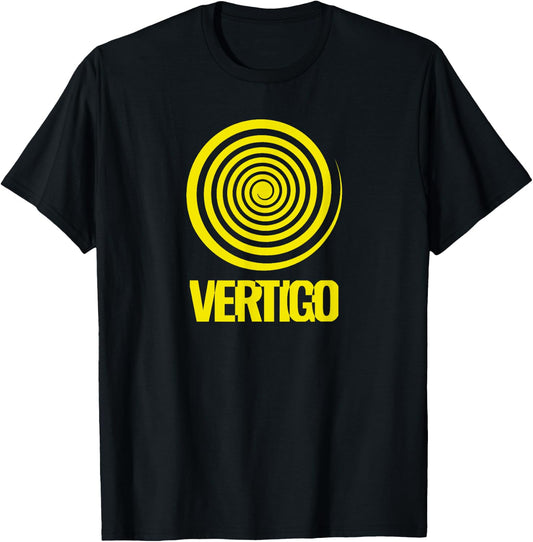 Vertigo Graphic Inspired T-Shirt - T-Shirt | Black