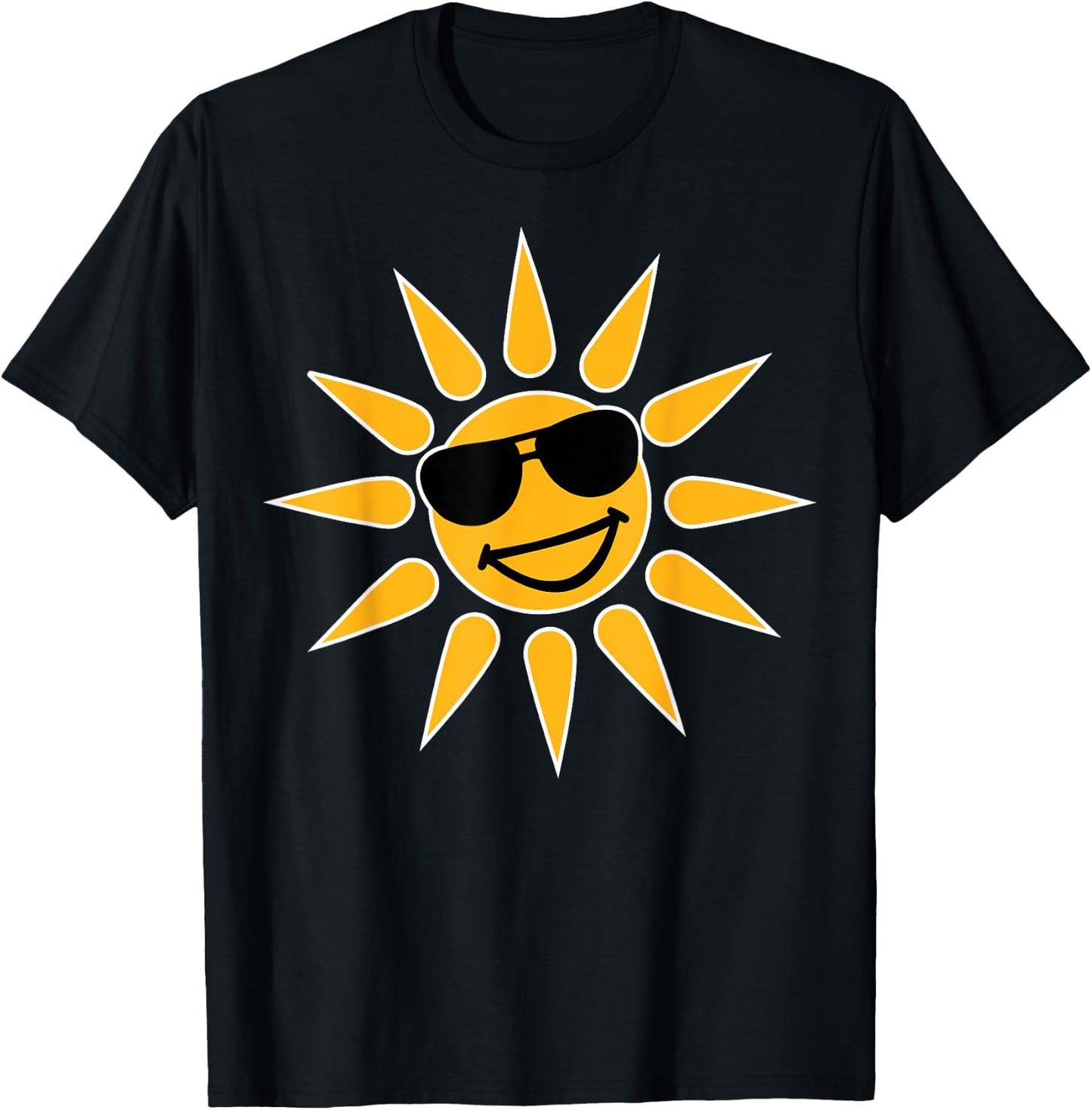 Happy sun T-Shirt - T-Shirt | Black