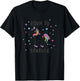 Born To Sparkle Unicorn Cute Girl's T-Shirt - T-Shirt | Black