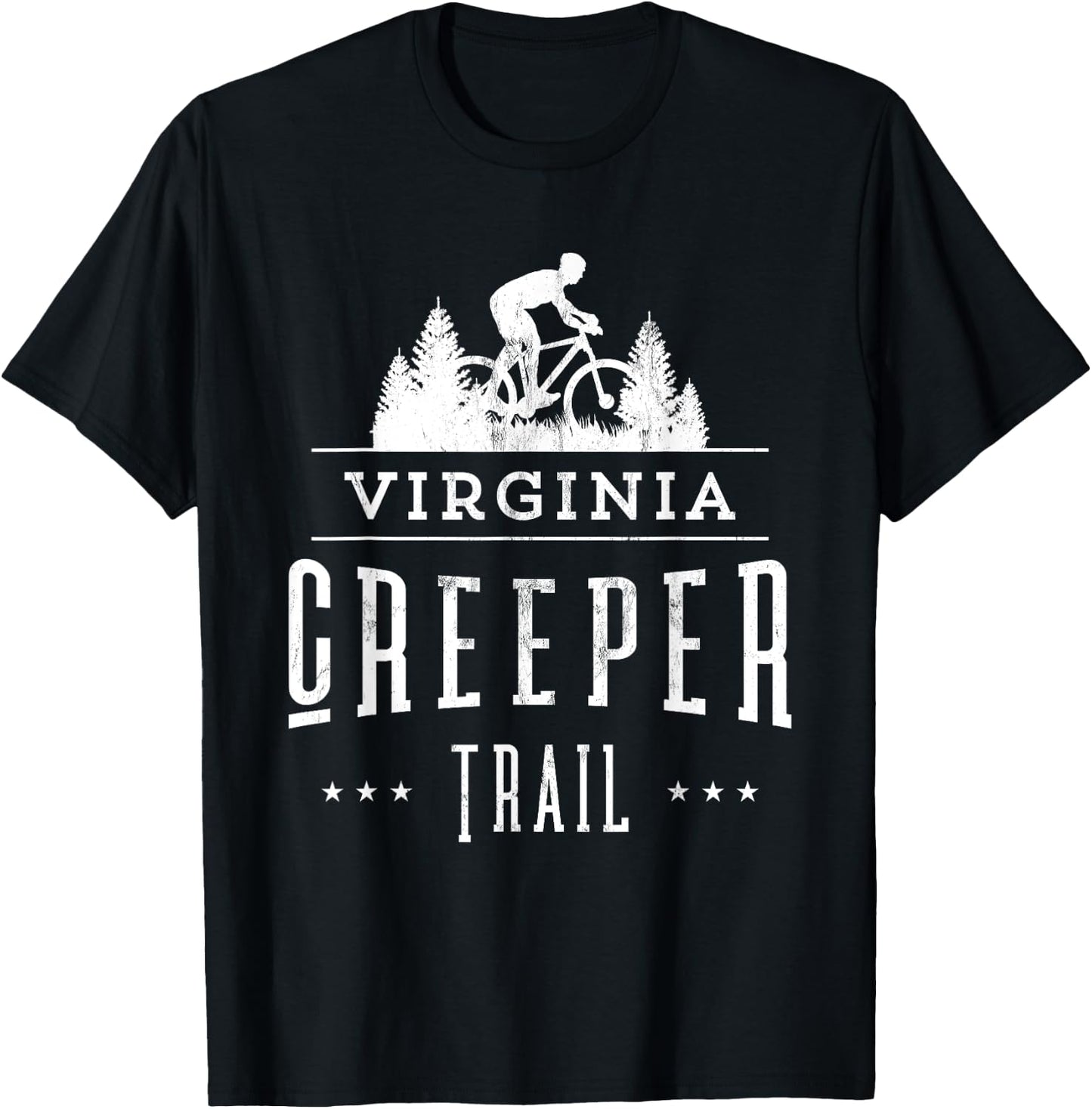 Virginia Creeper Trail T-Shirt - T-Shirt | Black