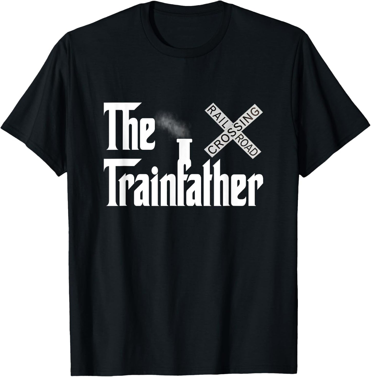 Model Train Locomotive Engine Railroad Engine Engineer Gift T-Shirt - T-Shirt | Black
