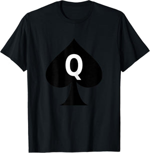 Queen of Spades Hotwife Clothing Gifts T-Shirt - T-Shirt | Black