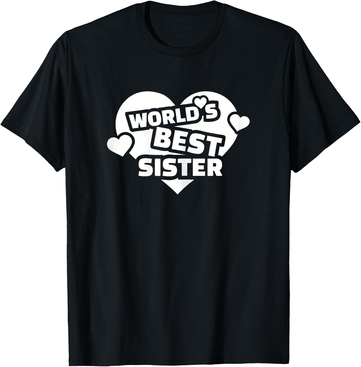 World's best sister T-Shirt - T-Shirt | Black