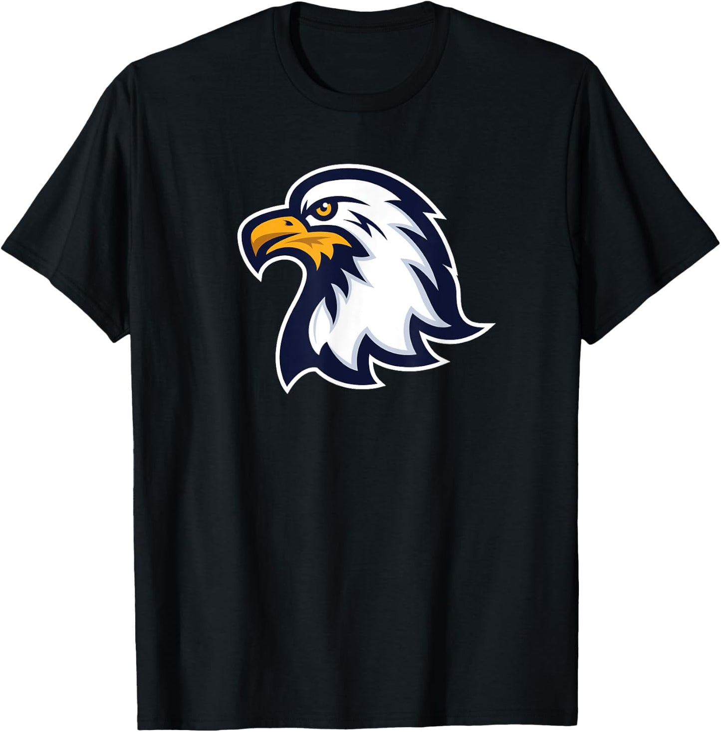 Eagle Mascot Graphic T-Shirt - T-Shirt | Black