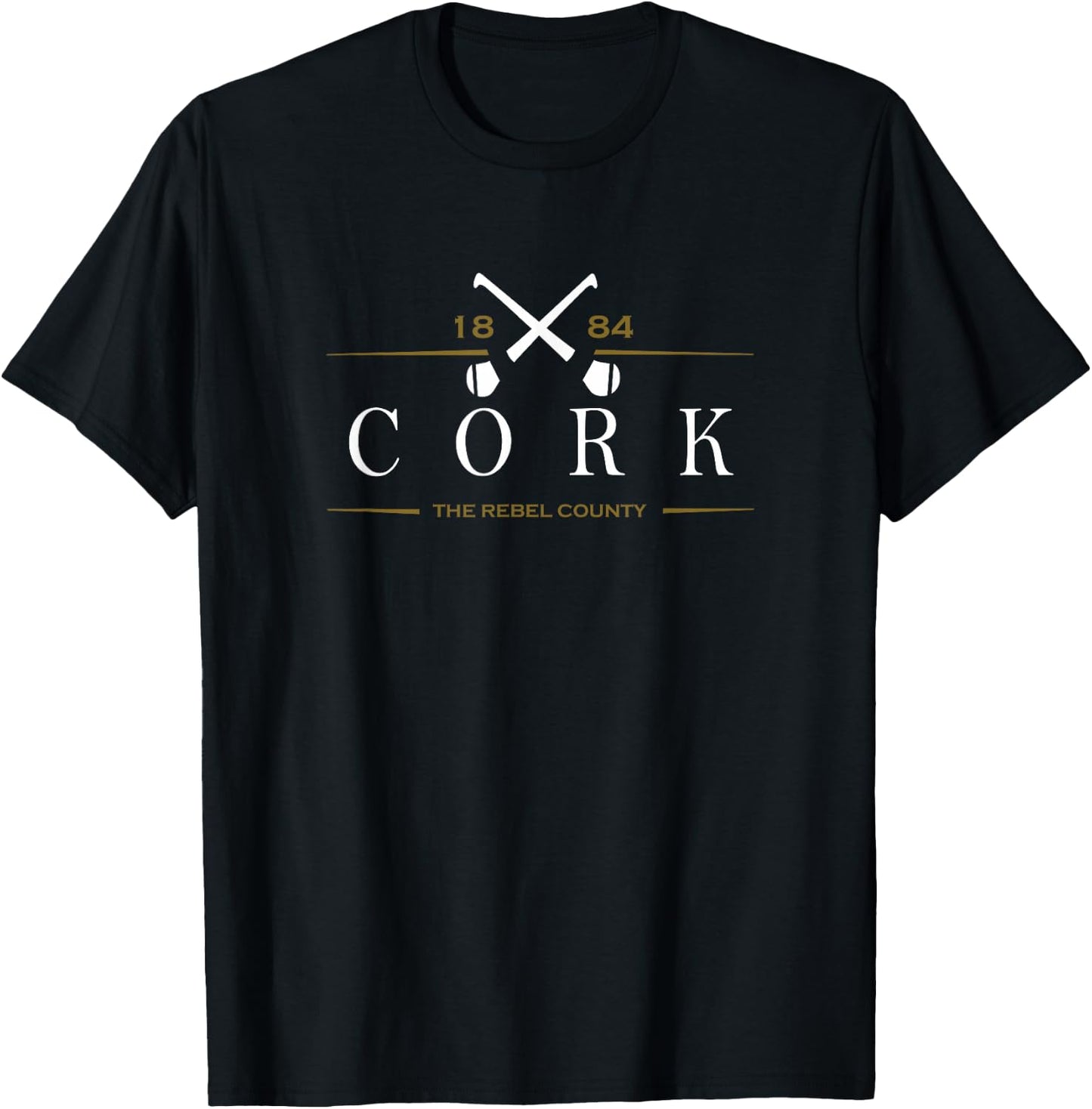 Cork, Ireland Hurling T-Shirt - T-Shirt | Black