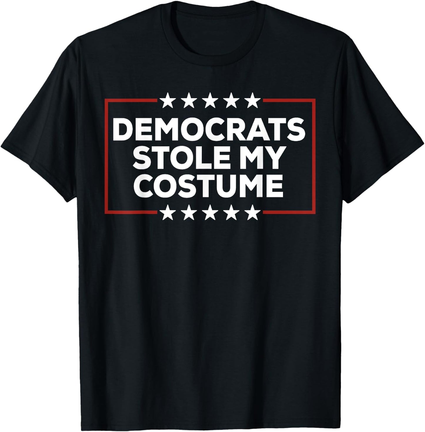 Trump 2024 Halloween Costume, Democrats Stole My Costume T-Shirt - T-Shirt | Black