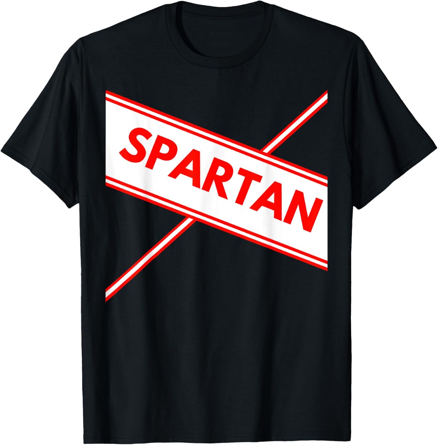 Spartan Cheerleader Easy Halloween Costume Design T-Shirt - T-Shirt | Black