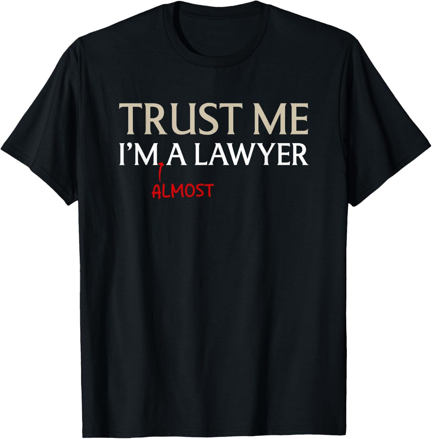 Funny Lawyer Art Women Law School Bar Exam Attorney T-Shirt - T-Shirt | Black