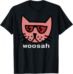 Woosah Calm Yoga Exhale Shirt T-Shirt - T-Shirt | Black