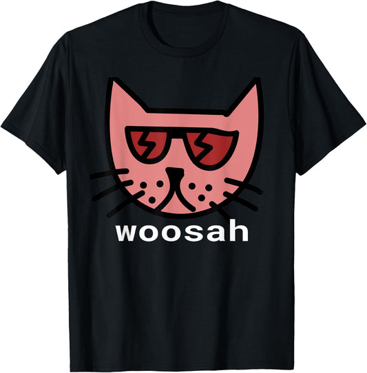 Woosah Calm Yoga Exhale Shirt T-Shirt - T-Shirt | Black